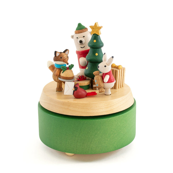 Wooderful Life: Music Box Xmas Critters with Gifts