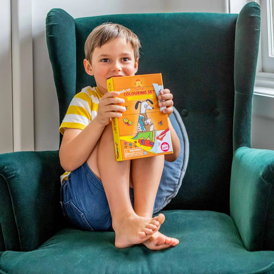 Tiger Tribe: Mash-Up Colouring Set Animal Mix & Match