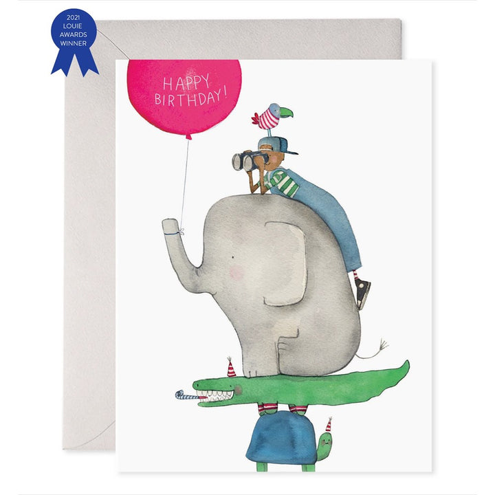 E. Frances Paper: Greeting Card Animal Stack