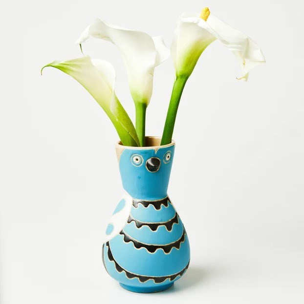 Jones & Co: Beaky Vase Aqua