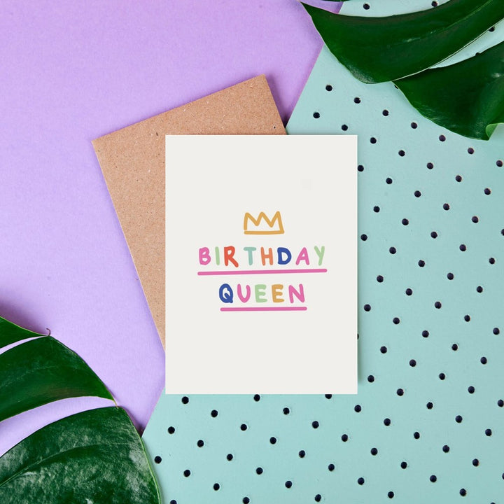 Rumble Cards: Greeting Card Birthday Queen