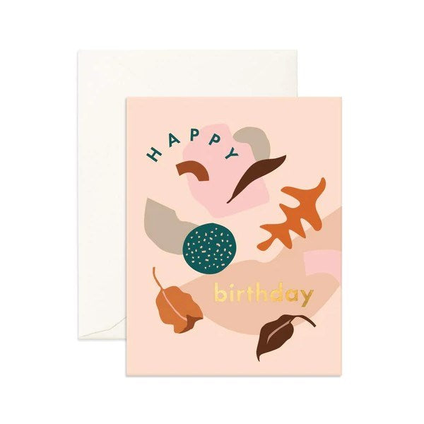 Fox & Fallow: Greeting Card Birthday Shape Party