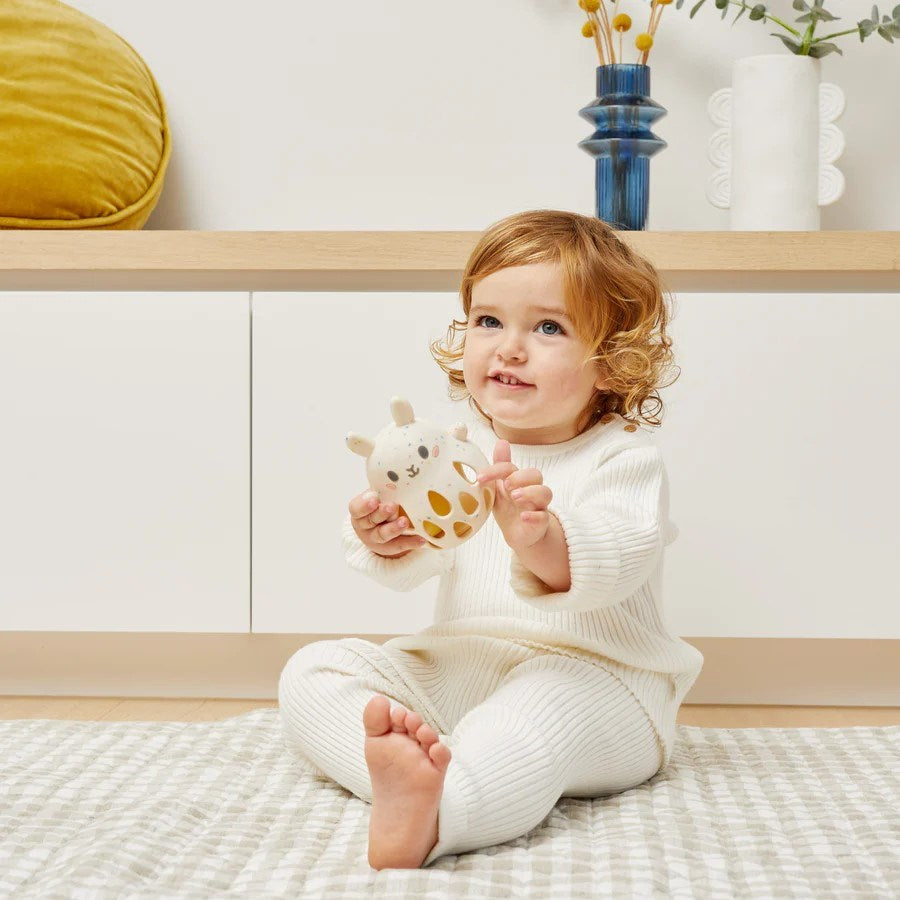 Tiger Tribe: Silicone Rattle Bunny