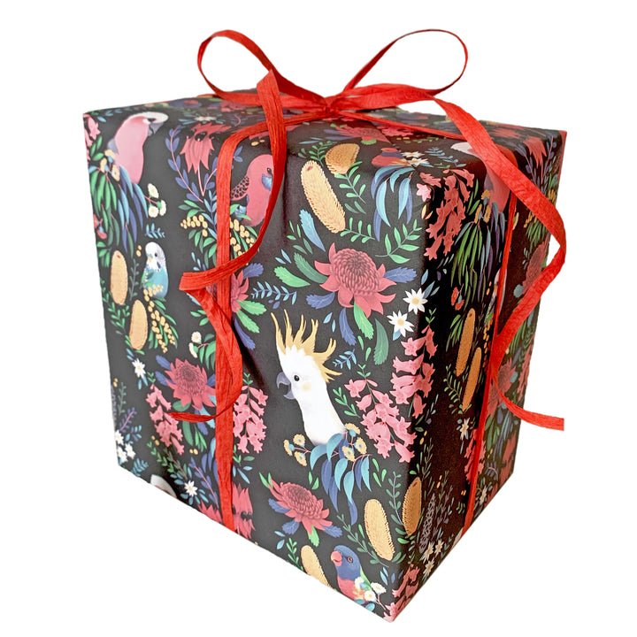 Gift Wrapping Bush Parrots