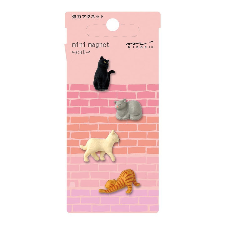 Mini Magnet Set: Cat
