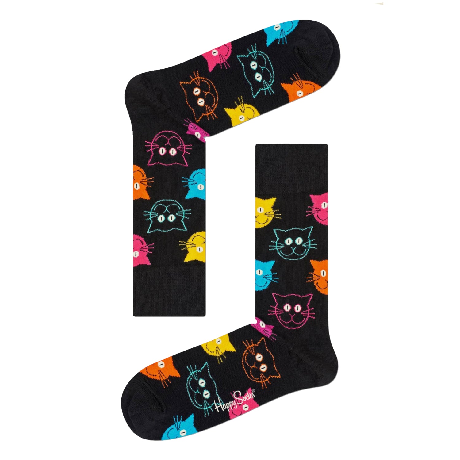 Happy Socks: Black Cat