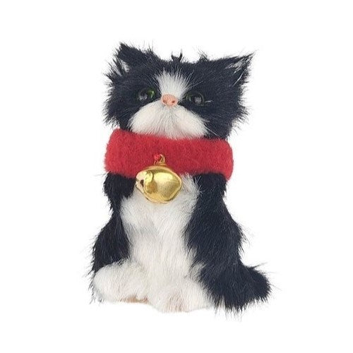 Urban Products: Christmas Hanging Decoration Black Cat with Bell