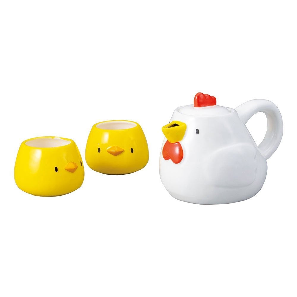J Style: Tea Set Chicken & Chicks – Monsterthreads