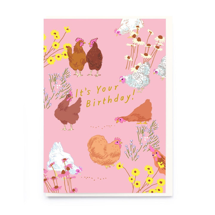 Noi Publishing: Greeting Card Birthday Chickens