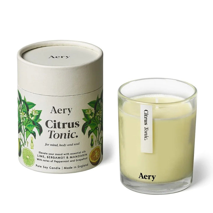 Aery Living: Botanical Soy Candle Citrus Tonic