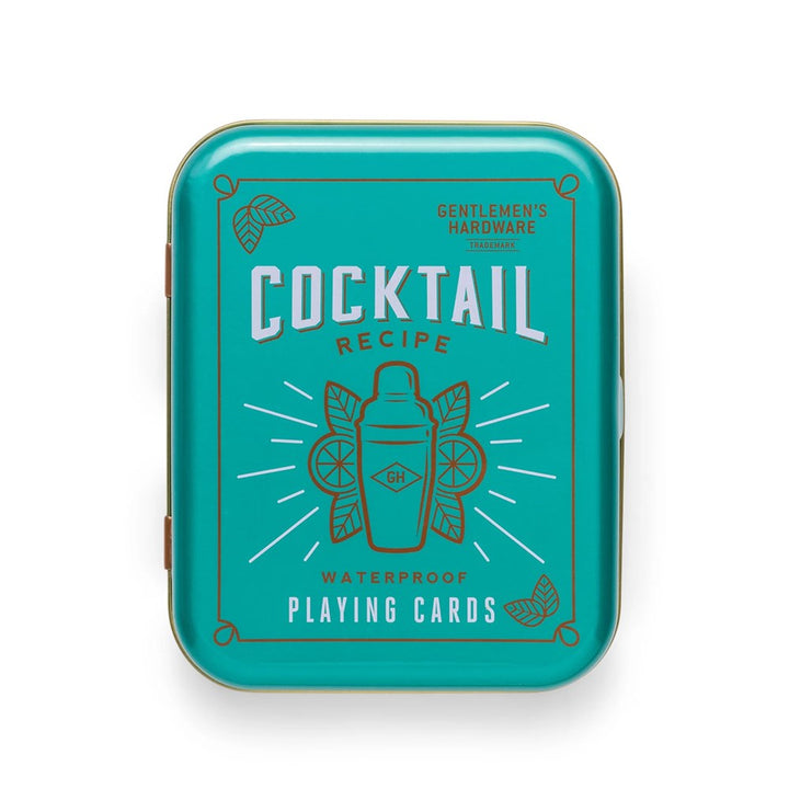 Gentlemen's Hardware: Cocktail Themed Playing Cards