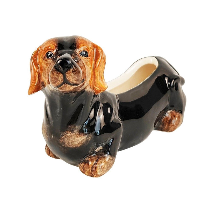 Urban Products: Dachshund Planter Brown