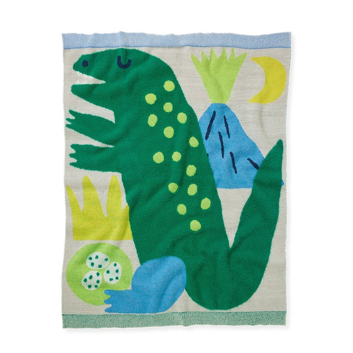 Halcyon Nights: Fluffy Knit Blanket Dino