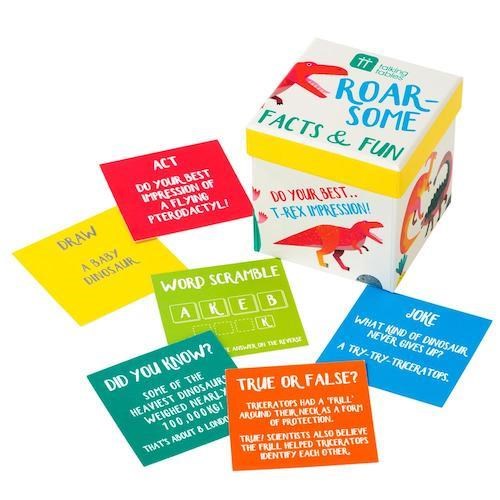 Talking Tables: Dino Facts Game