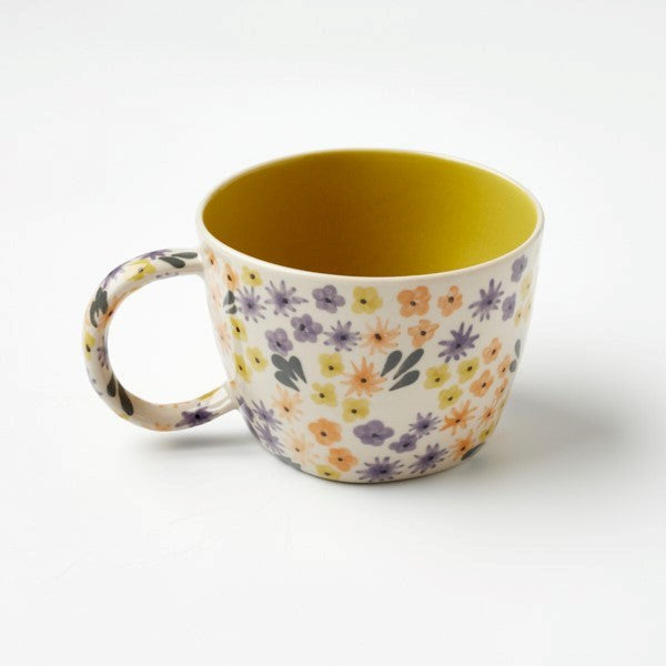 Jones & Co: Ditsy Chartreuse Mug