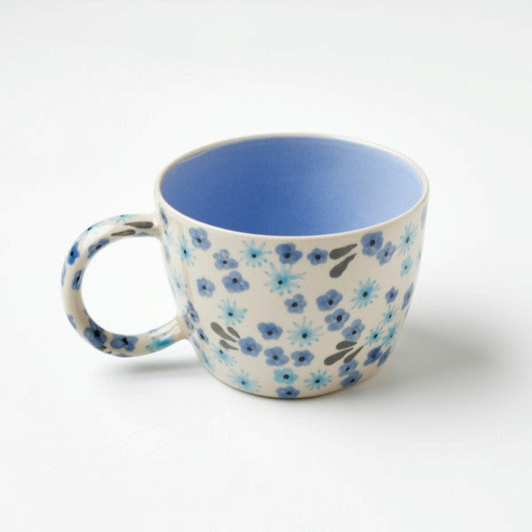 Jones & Co: Ditsy Periwinkle Mug