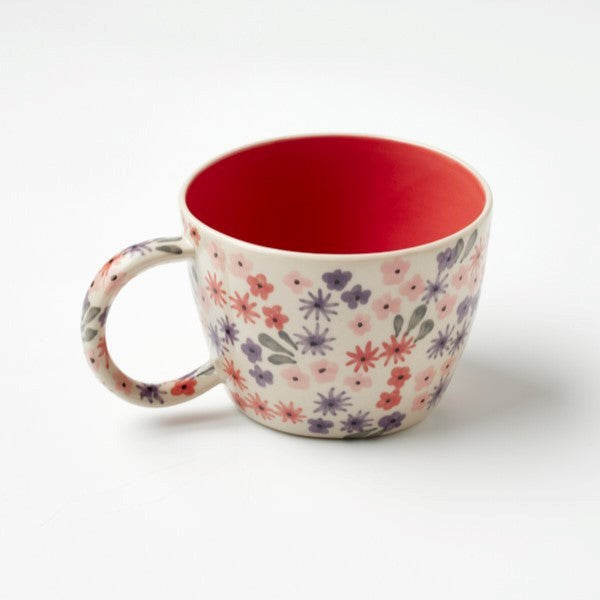 Jones & Co: Ditsy Raspberry Mug