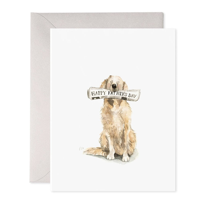 E. Frances Paper: Greeting Card Doggy Dad