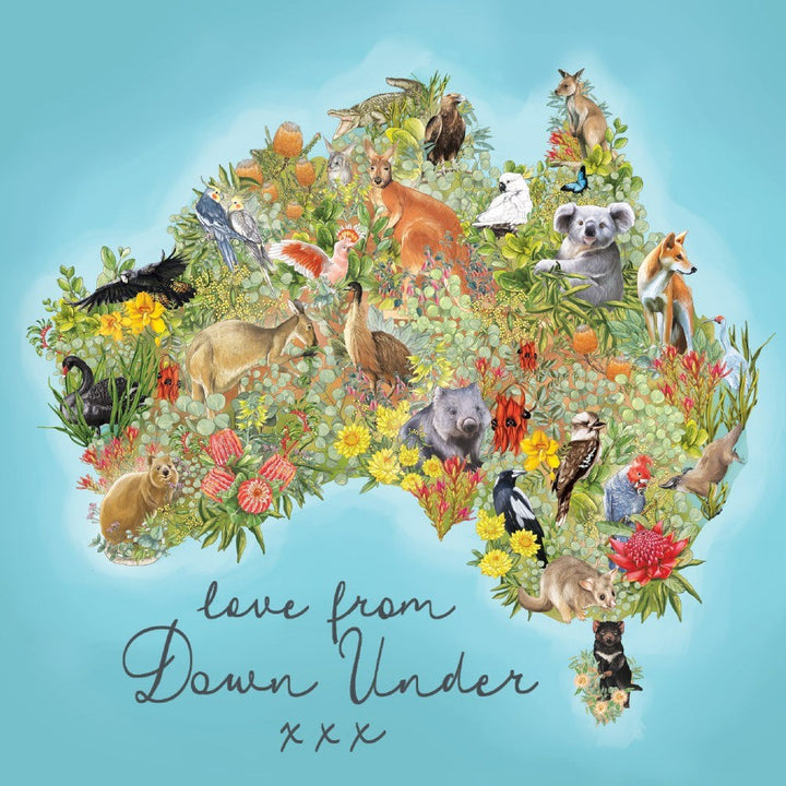 La La Land: Greeting Card Love From Down Under