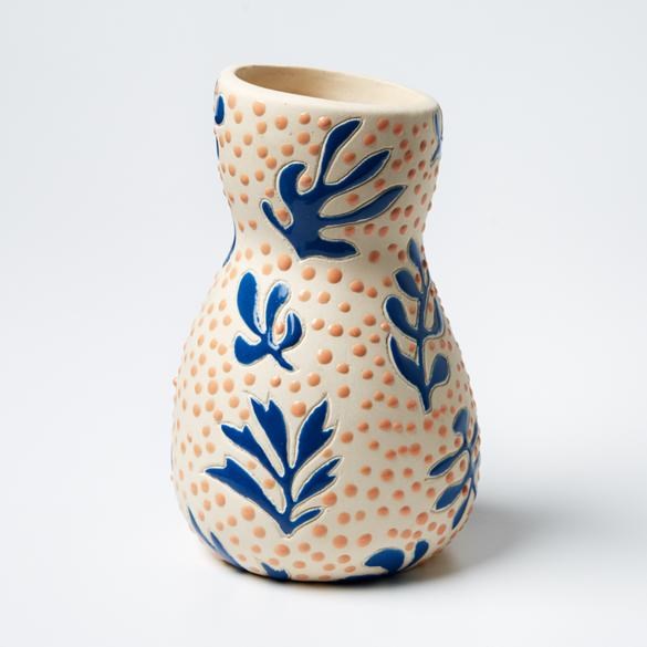 Jones & Co: Saturday Vase Matisse Blue