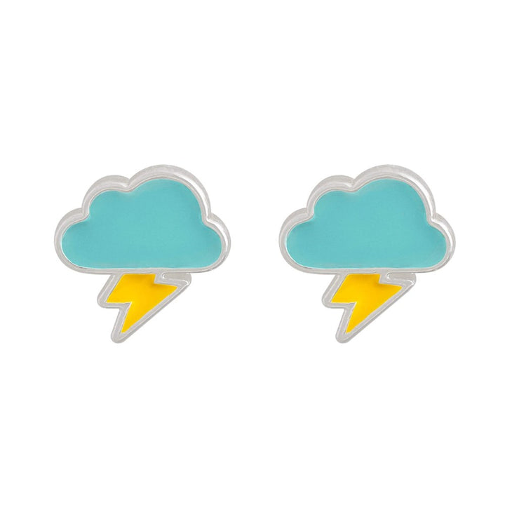 Short Story: Earring Epoxy Thunder Cloud