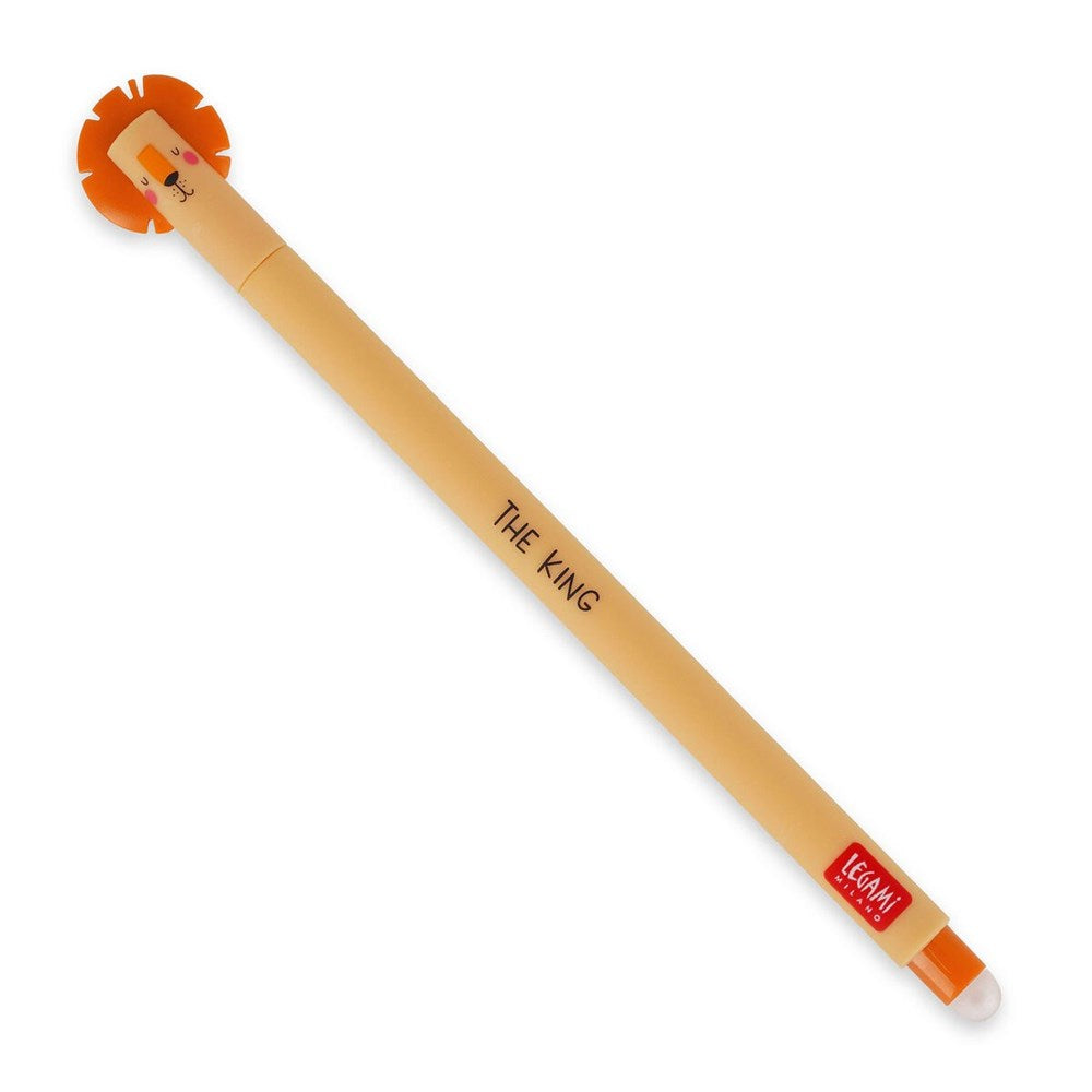 Legami: Erasable Pen Lion Orange