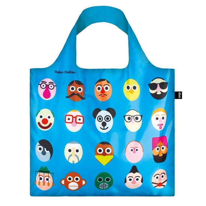 Loqi: Faces Shopping Bag