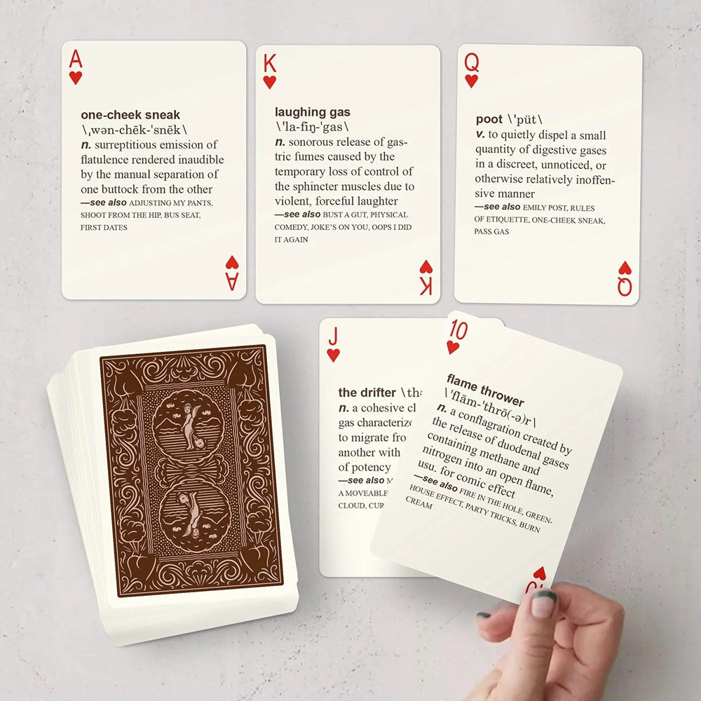 Knock Knock: 52 Farts Playing Cards