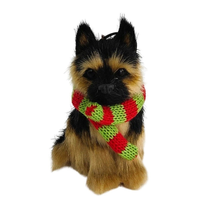 Urban Products: Christmas Hanging Decoration German Shepherd with Scarf