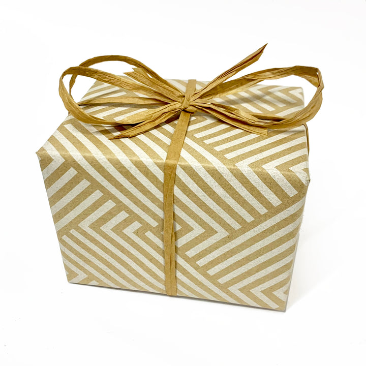 Gift Wrapping Golden Geo