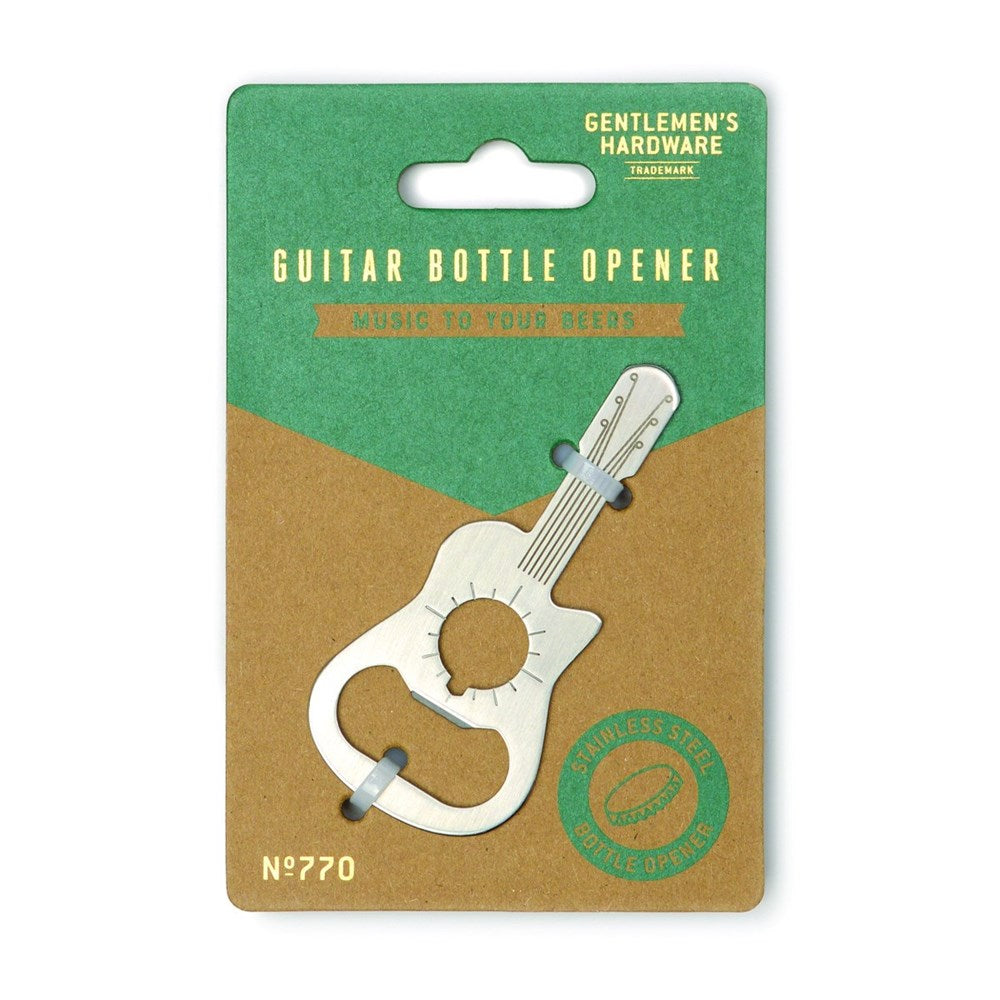 Gentlemen's Hardware: Guitar Bottle Opener