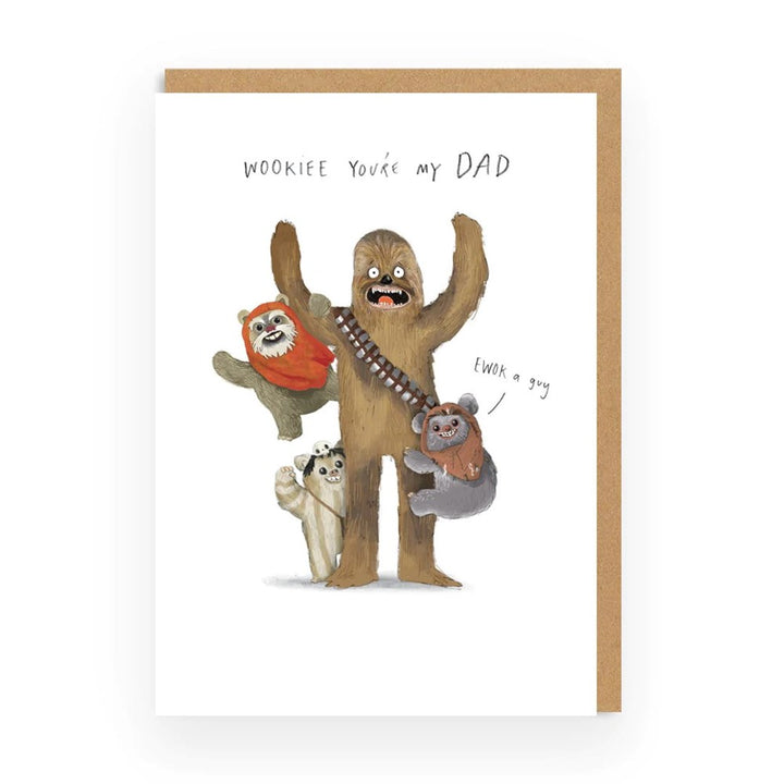 Ohh Deer: Greeting Card Hairy Fathers Day