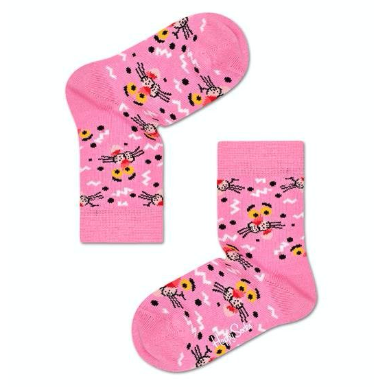 Happy Socks: Kids Pink Panther Pink Black
