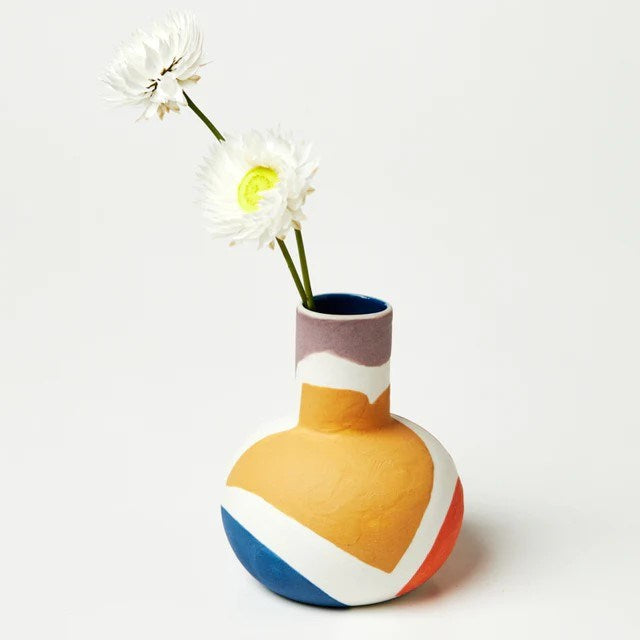 Jones & Co: Happy Vase Small Multi