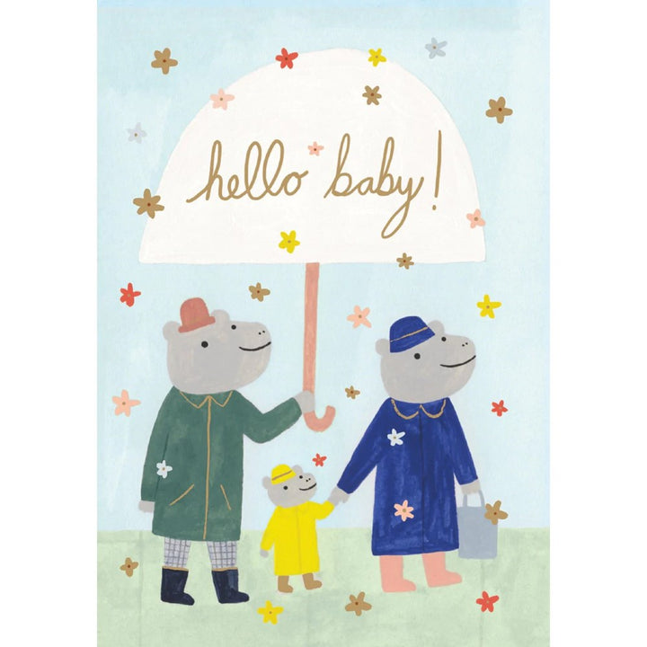 Roger la Borde: Greeting Card Hello Baby