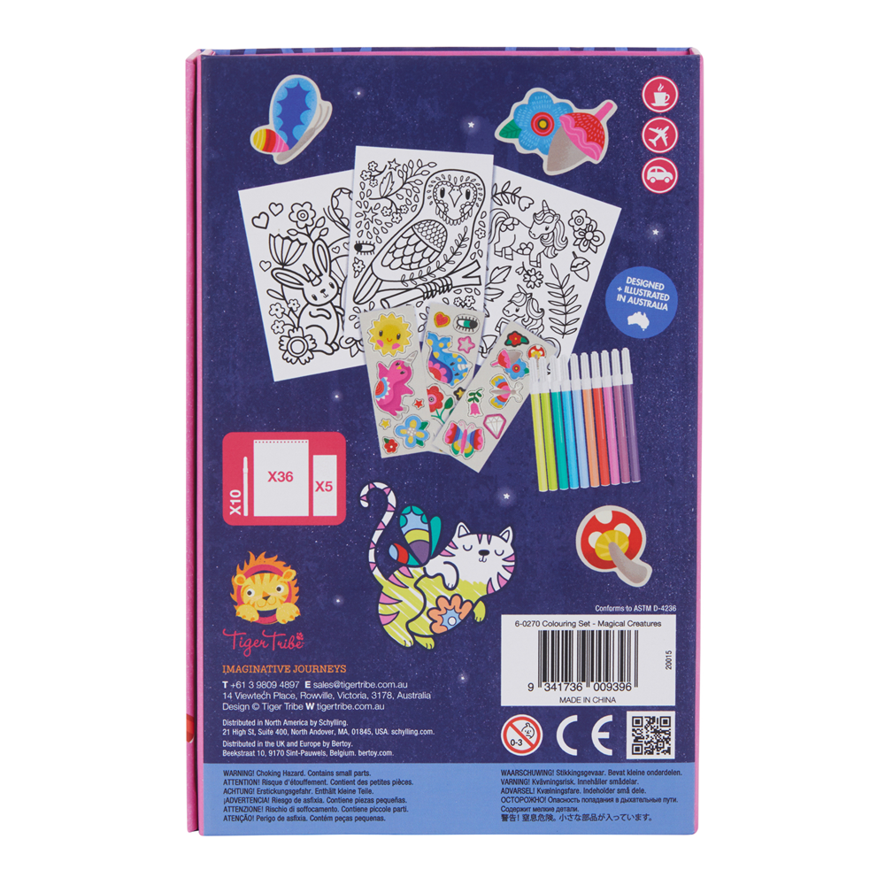 Tiger Tribe: Colouring Set Magical Creatures