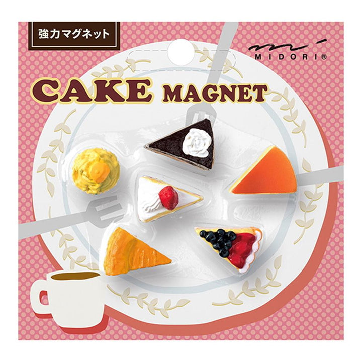 Mini Magnet Set: Cake 6pk