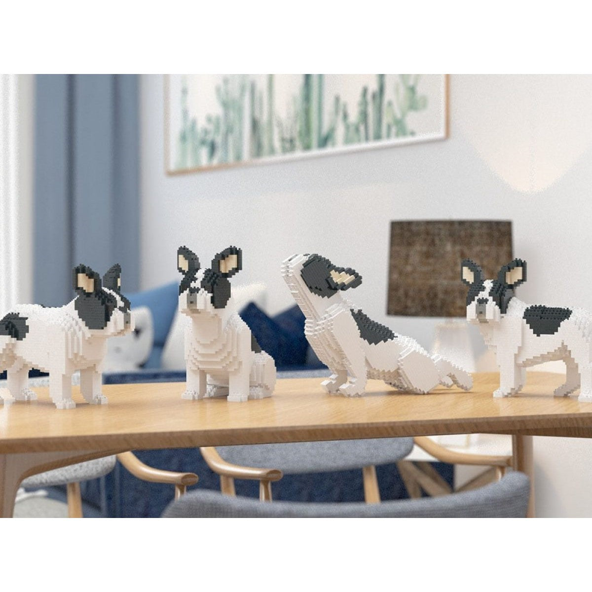 Jekca: French Bulldog Sitting