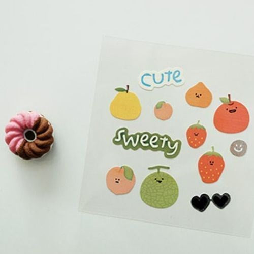 Sticker Seals Set: Juicy