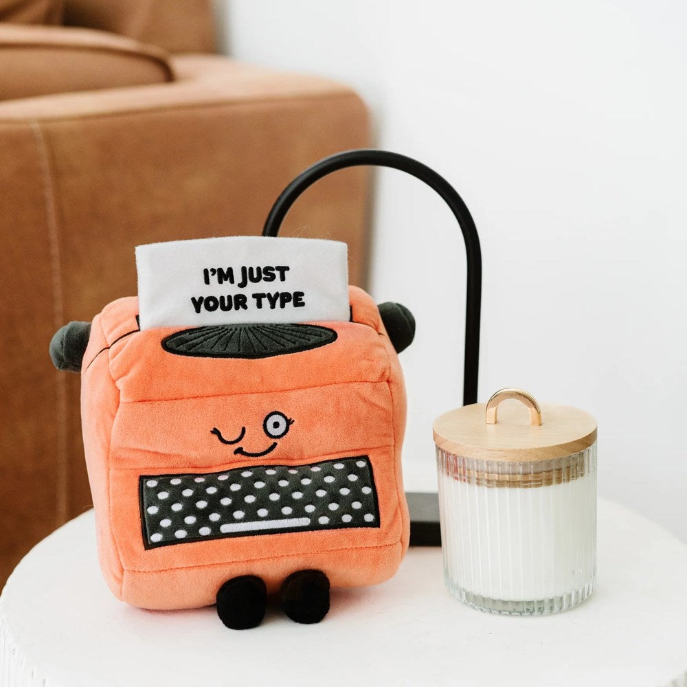 Punchkins: Plush Typewriter "I'm Just Your Type"