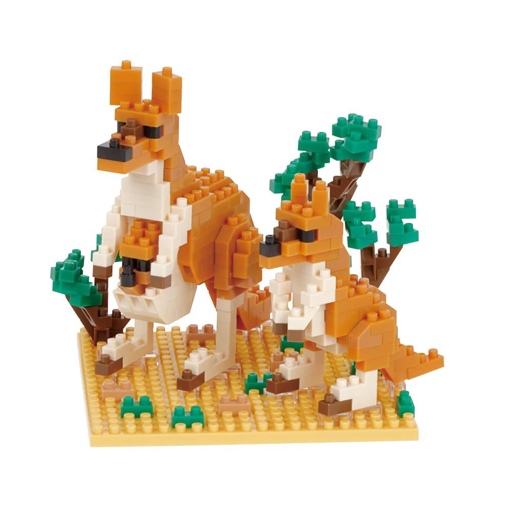 Nanoblock: Big Kangaroo & Joey