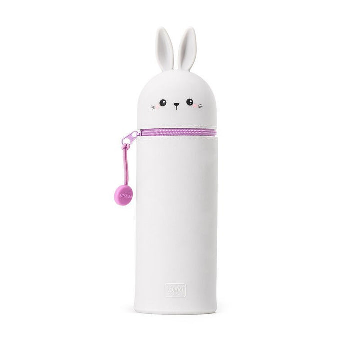 Legami: Kawaii 2 in 1 Soft Silicone Pencil Case Bunny