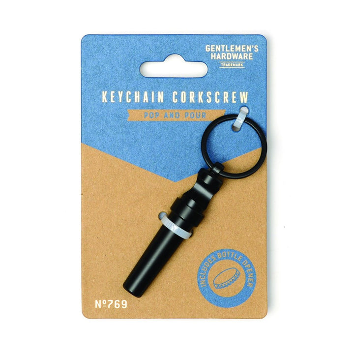 Gentlemen's Hardware: Keychain Corkscrew