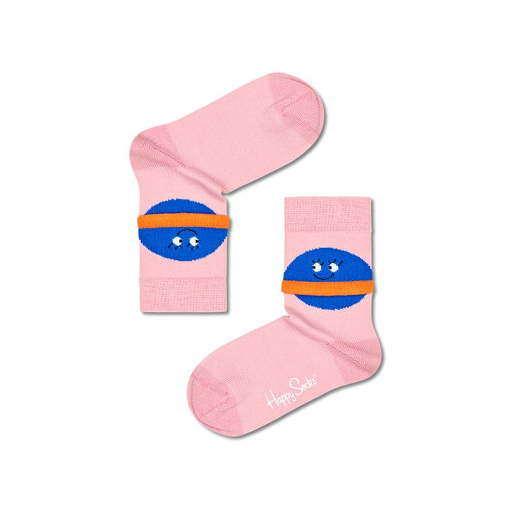 Happy Socks: Kids Saturnus Pink 4-6Y