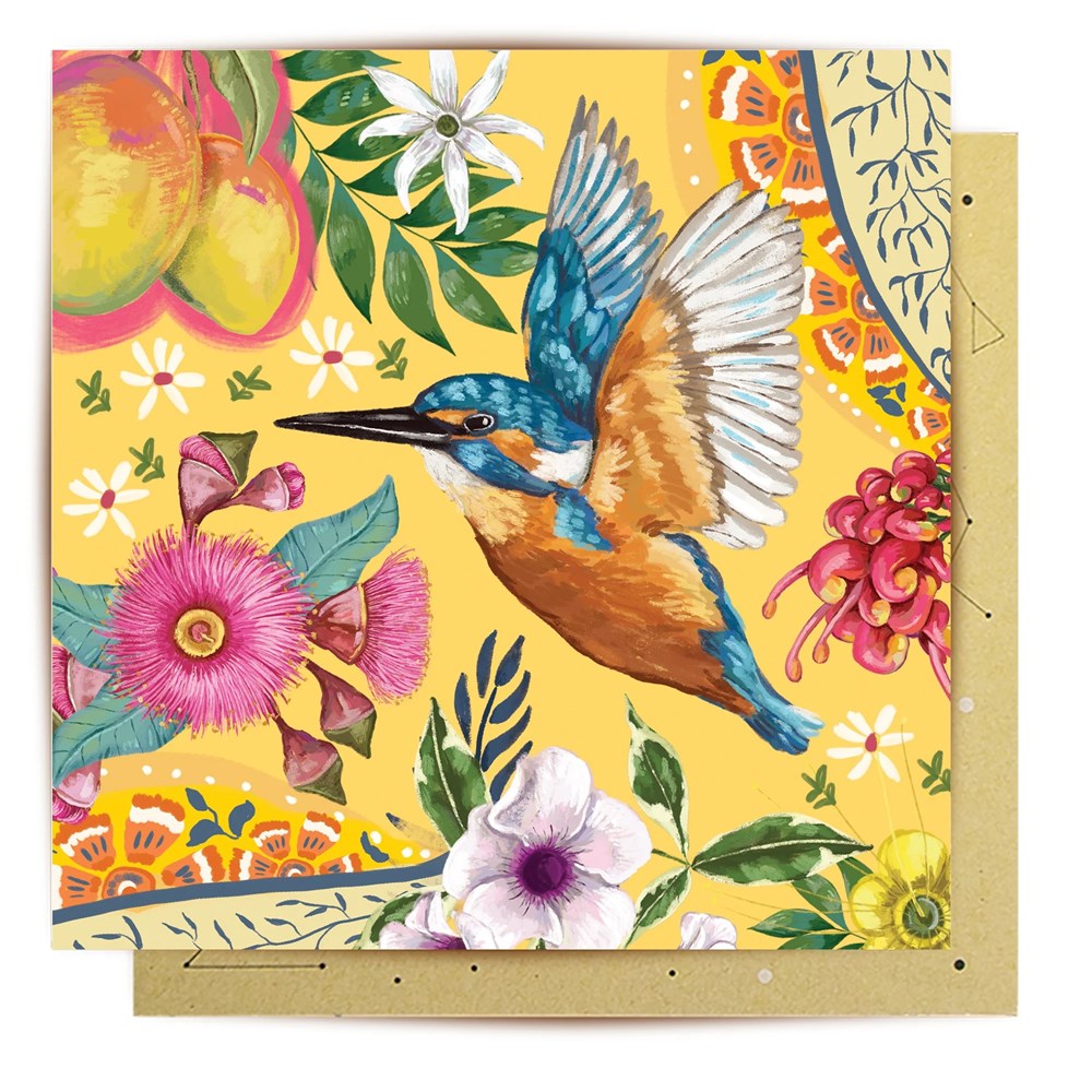 La La Land: Greeting Card Tropicana King Fisher