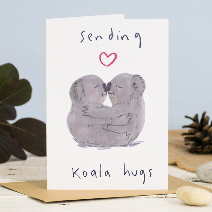 Jo Clark Design: Greeting Card Koala Hugs