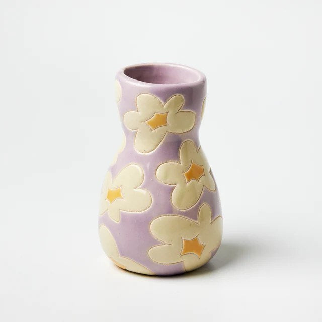 Jones & Co: Saturday Vase Lavender Bloom
