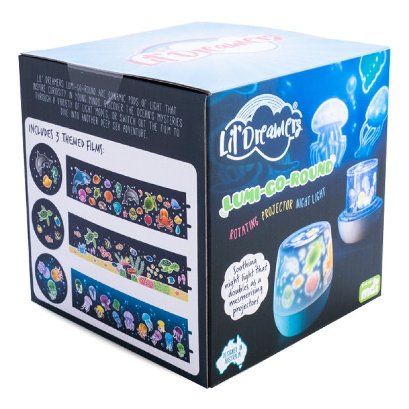 Lil Dreamers: Lumi-Go-Round Rotating Projector Light Ocean