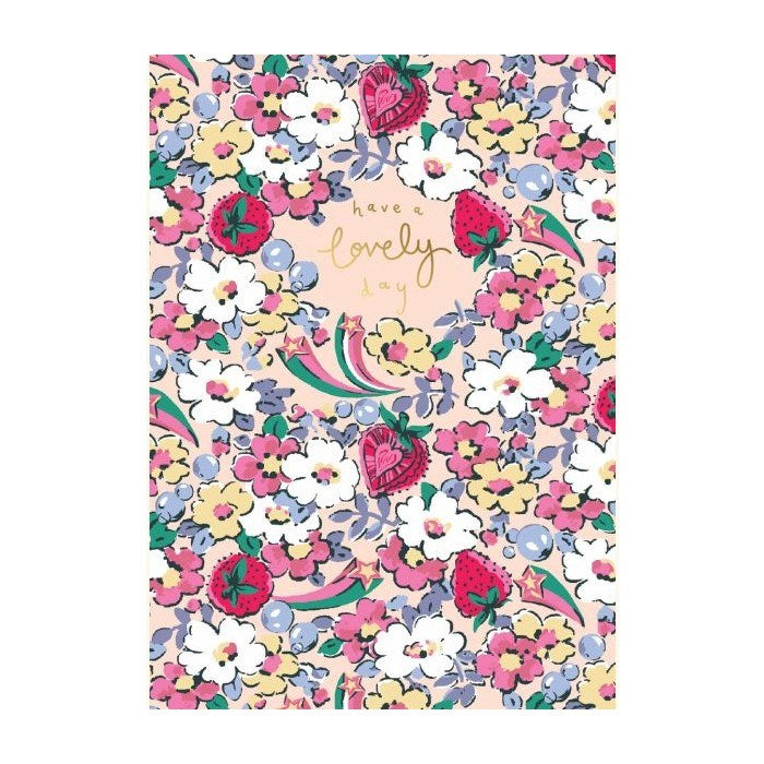 Cath Kidston: Foil Greeting Card Have a Lovely Day Floral