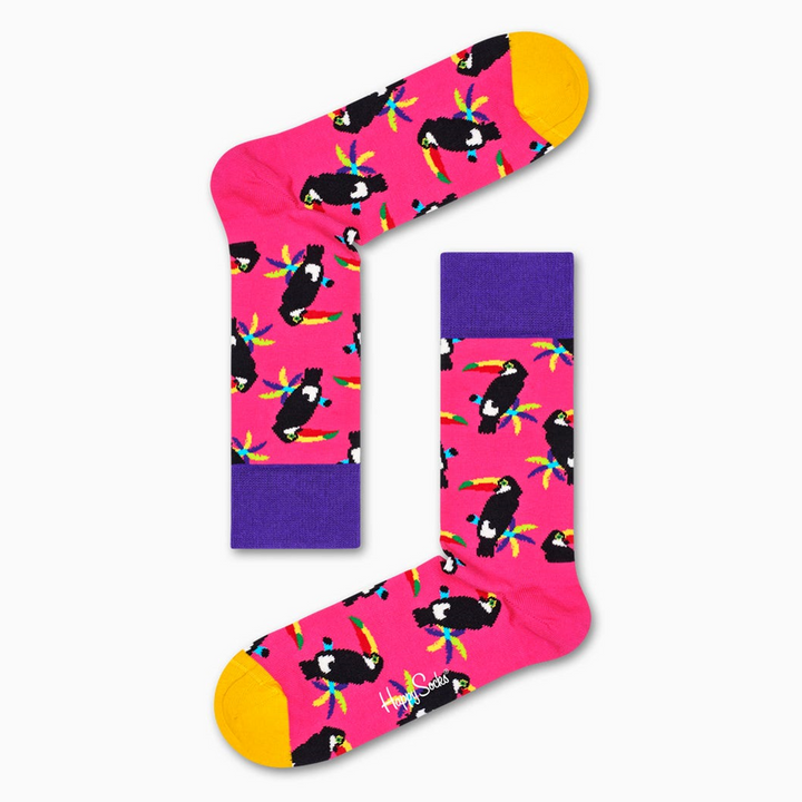 Happy Socks: Toucan Pink